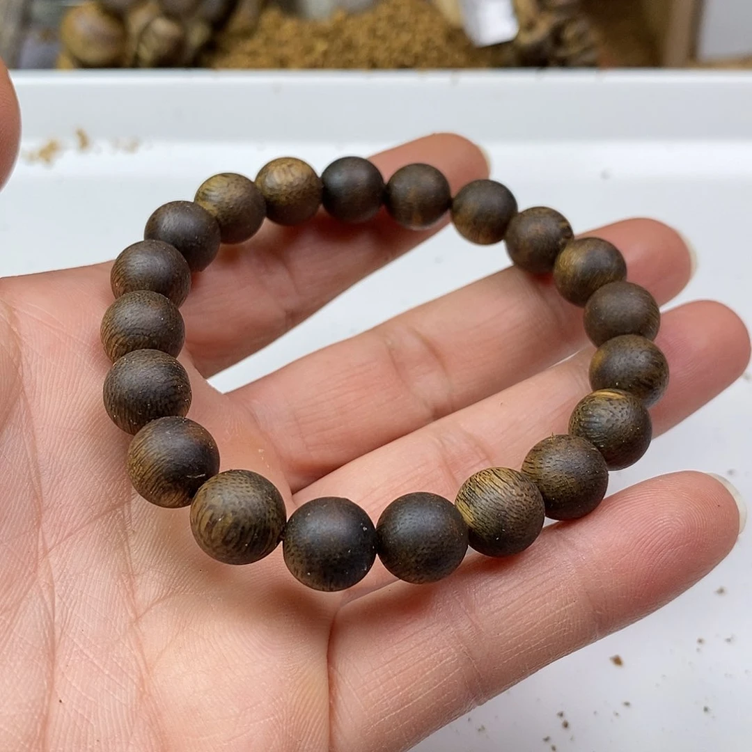 沉香手串张勺子规格1.0-10