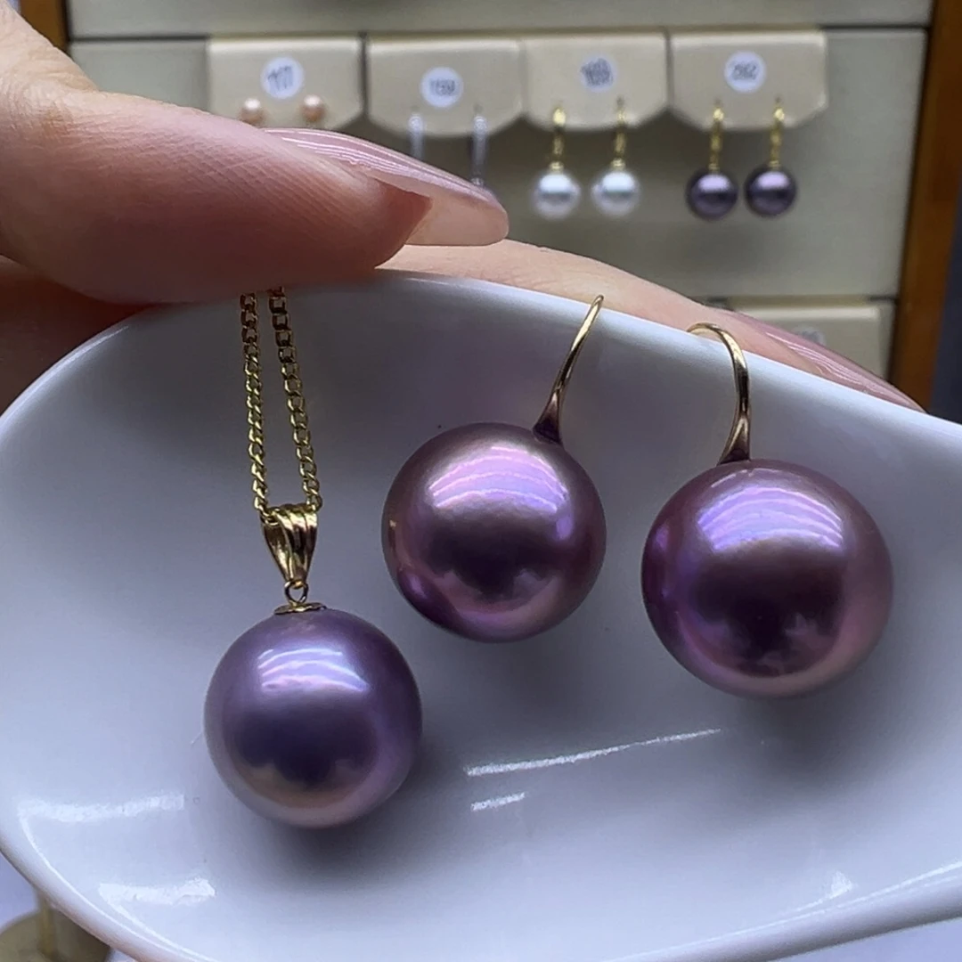 吊坠(赠链)淡水珍珠18K金镶嵌