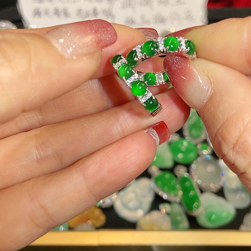 【闪购商品】未镶嵌翡翠耳饰天然翡翠