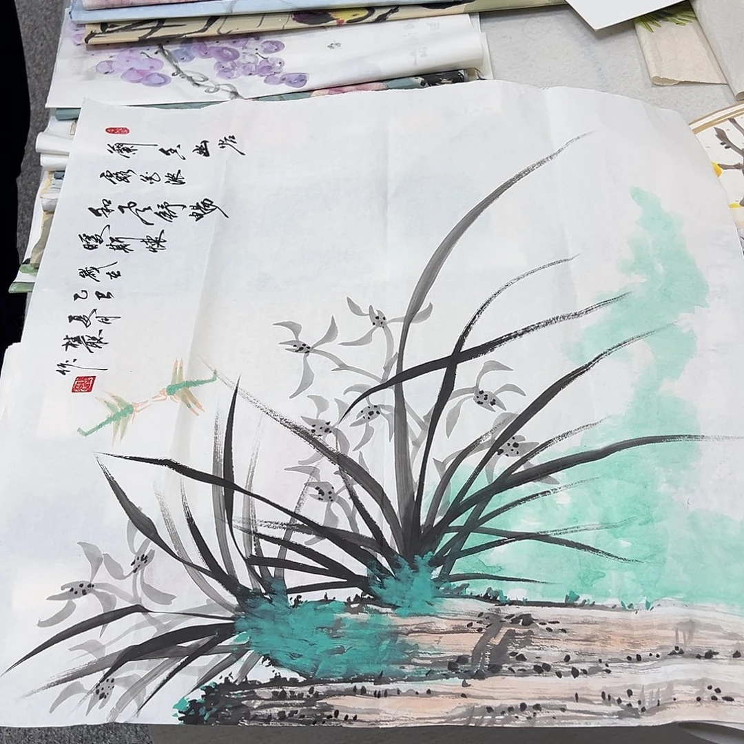 国画国画纯手绘作品