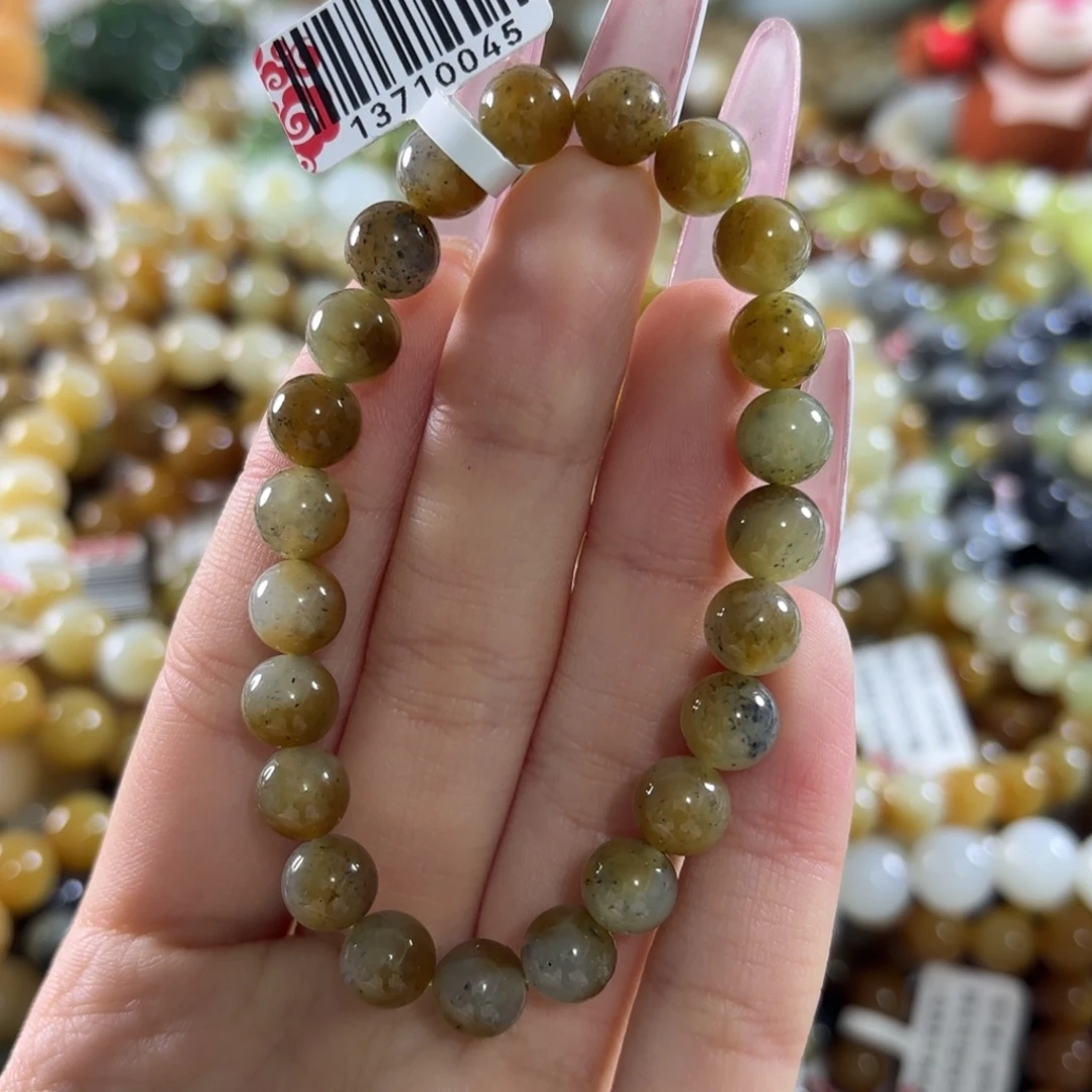 和田玉未镶嵌手链521