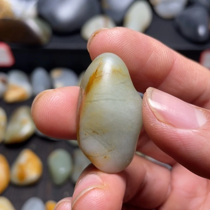 和田玉未镶嵌挂件24