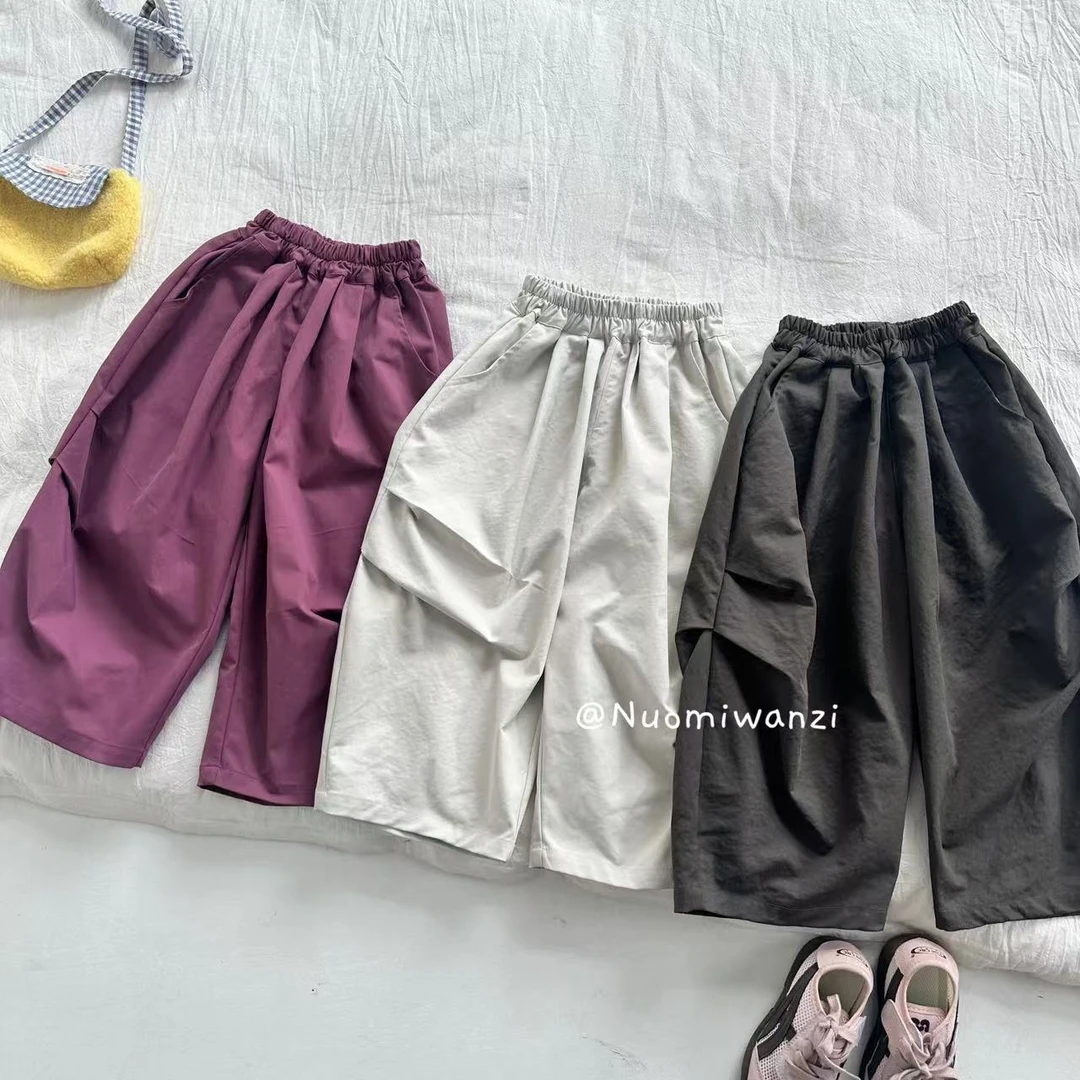 【现货】奶芙裤的升级版面料柔软棉糯（秋款）WZJ-25510