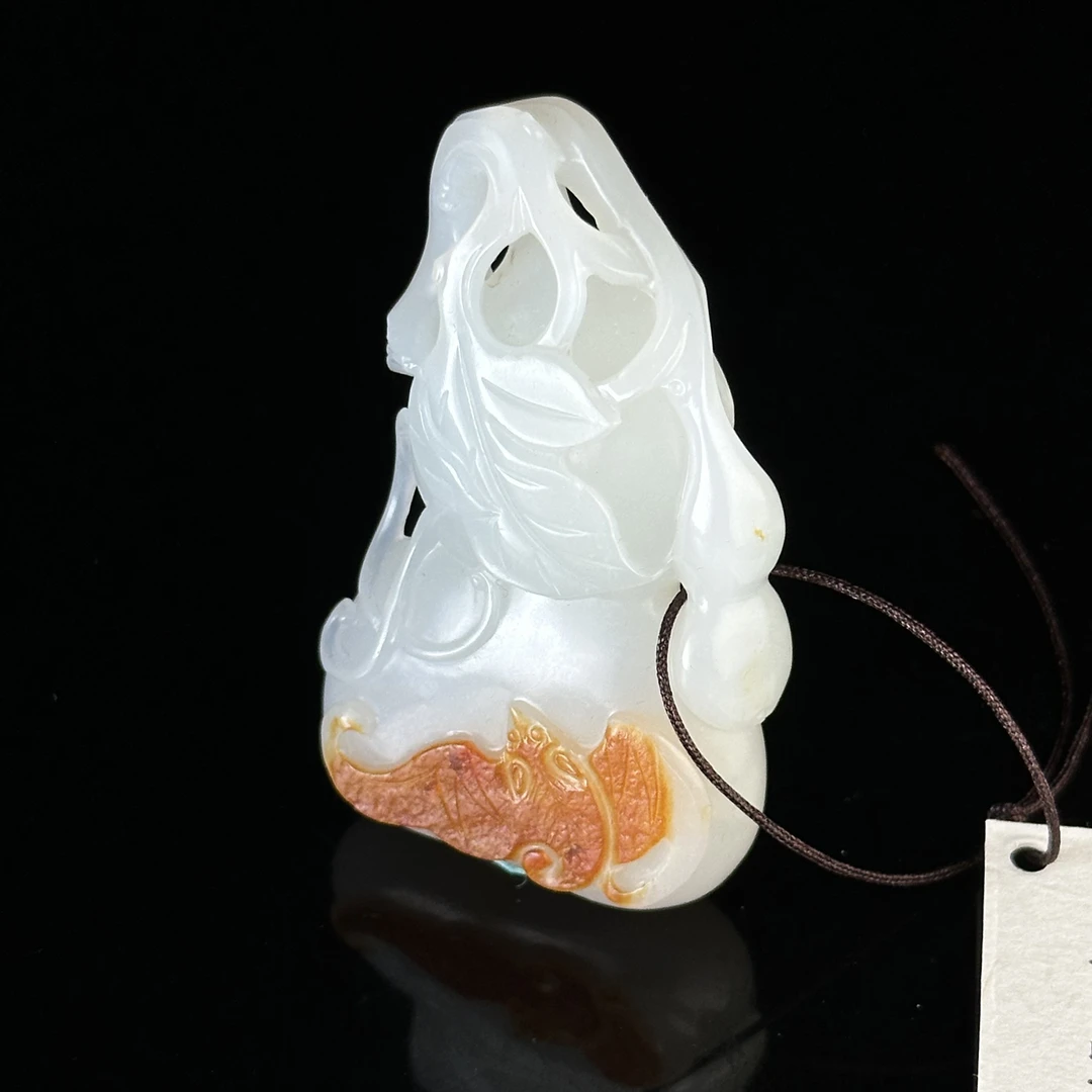 清和田玉福禄纹佩 ZR180115010*【上海兰馨】