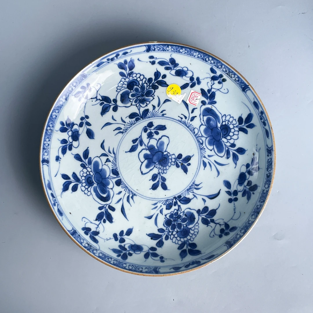 康熙青花繁花盘-M25GQ002A69-05