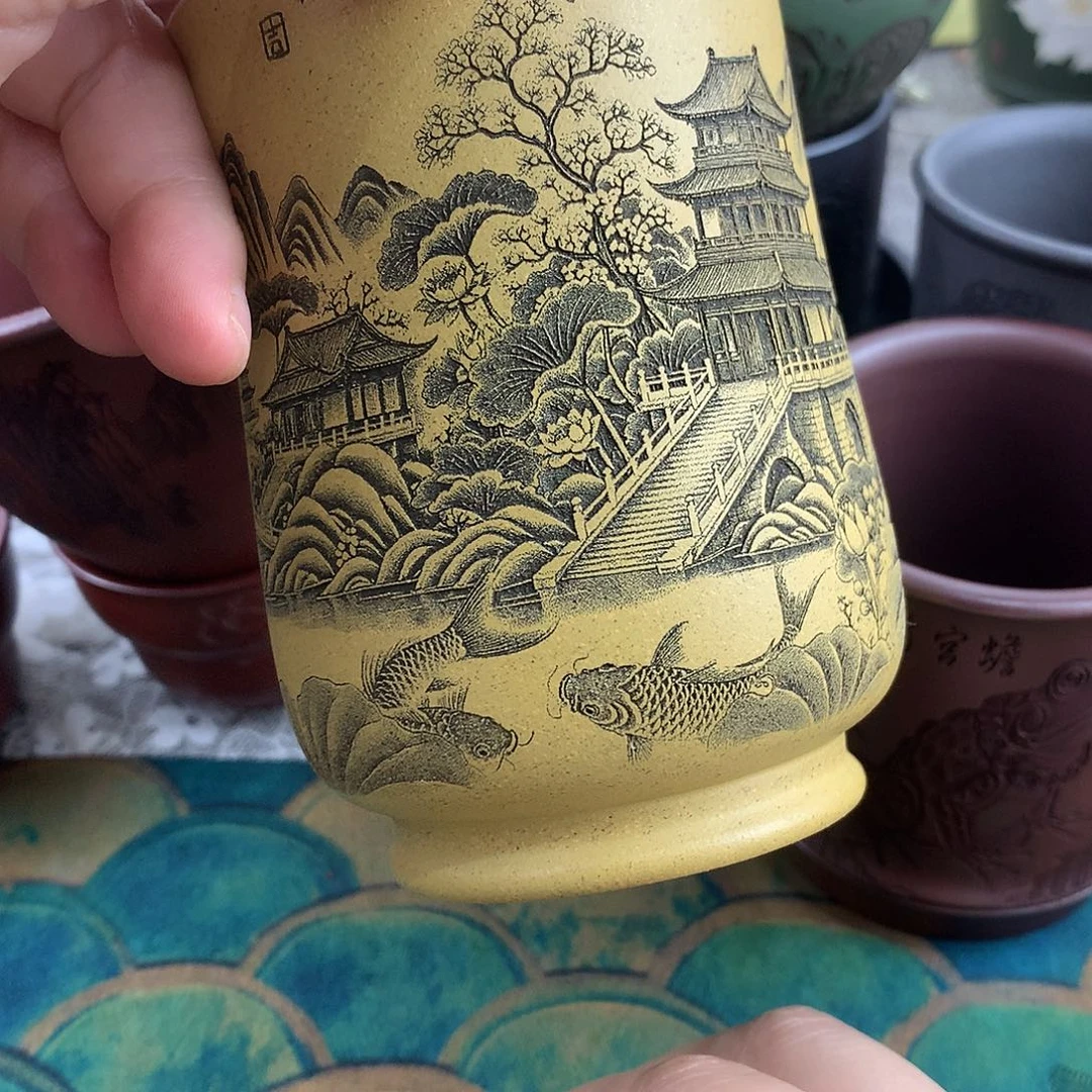 茶杯紫砂高端主人杯