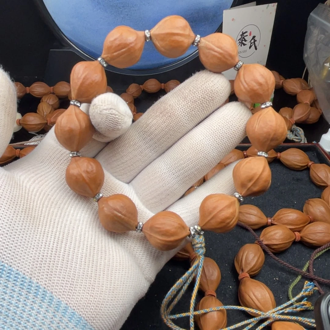 手串橄榄核18MM水晶核