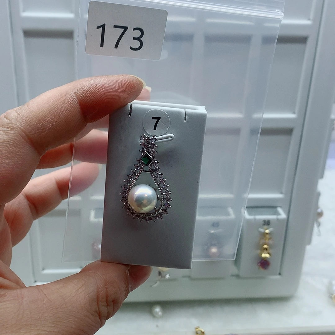 吊坠(不含链)合金淡水珍珠