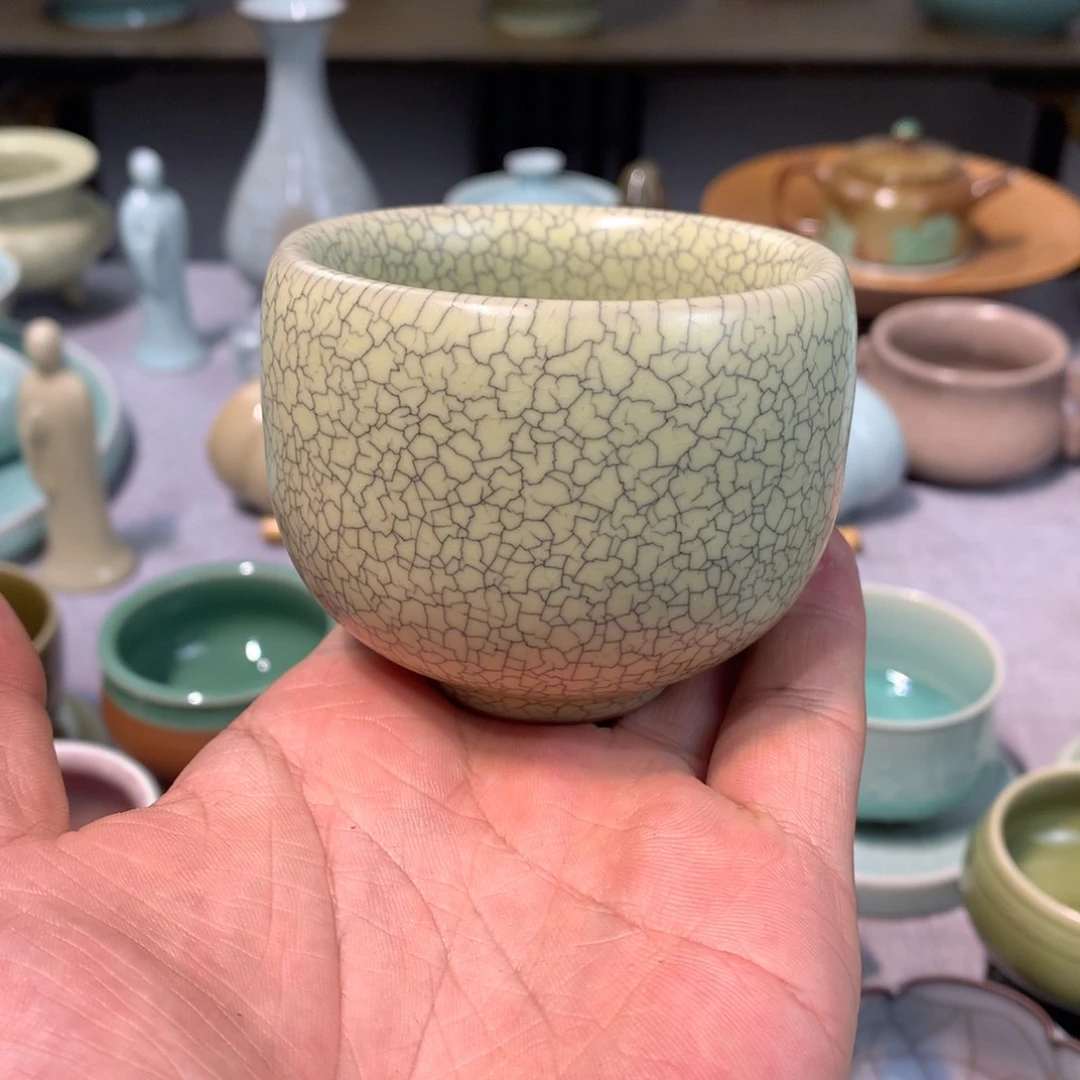 龙泉青瓷传世哥窑