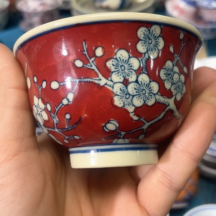 景德镇陶瓷主人杯13344