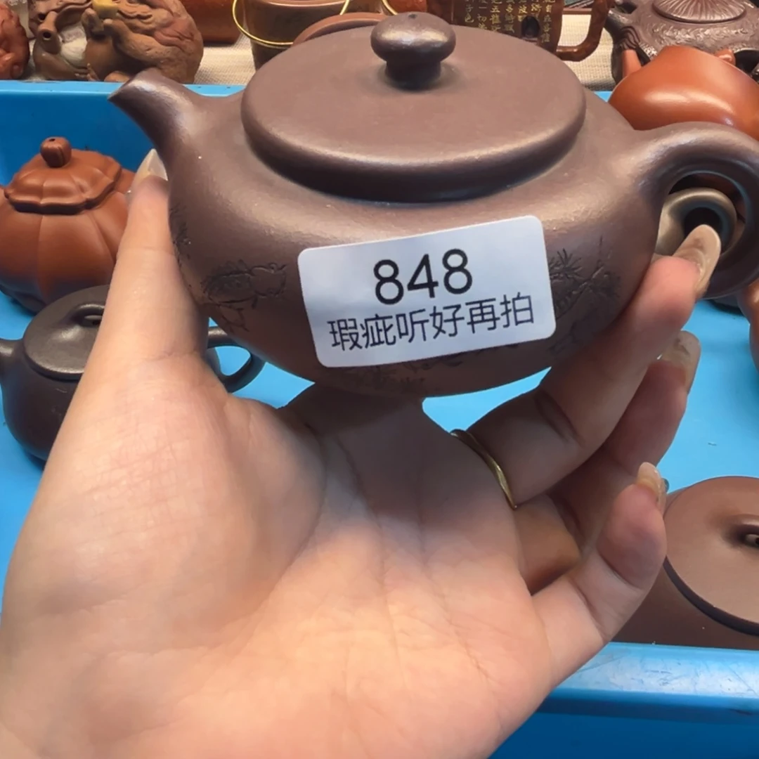 紫砂雕宠小器高品