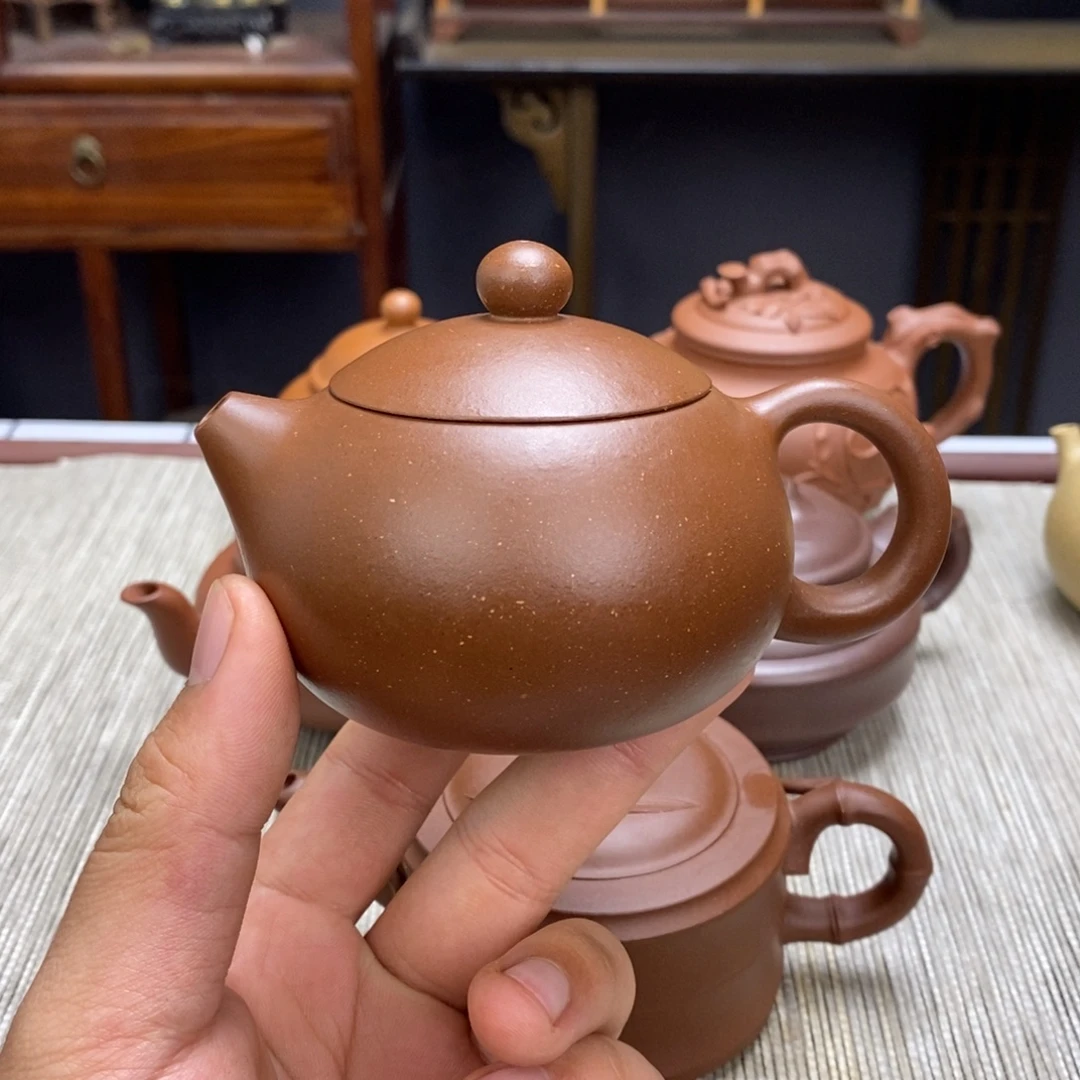紫泥茶壶老库存容量160毫升