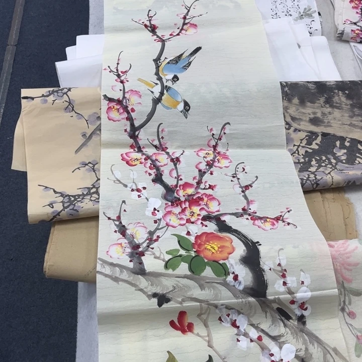 国画绘画手绘作品