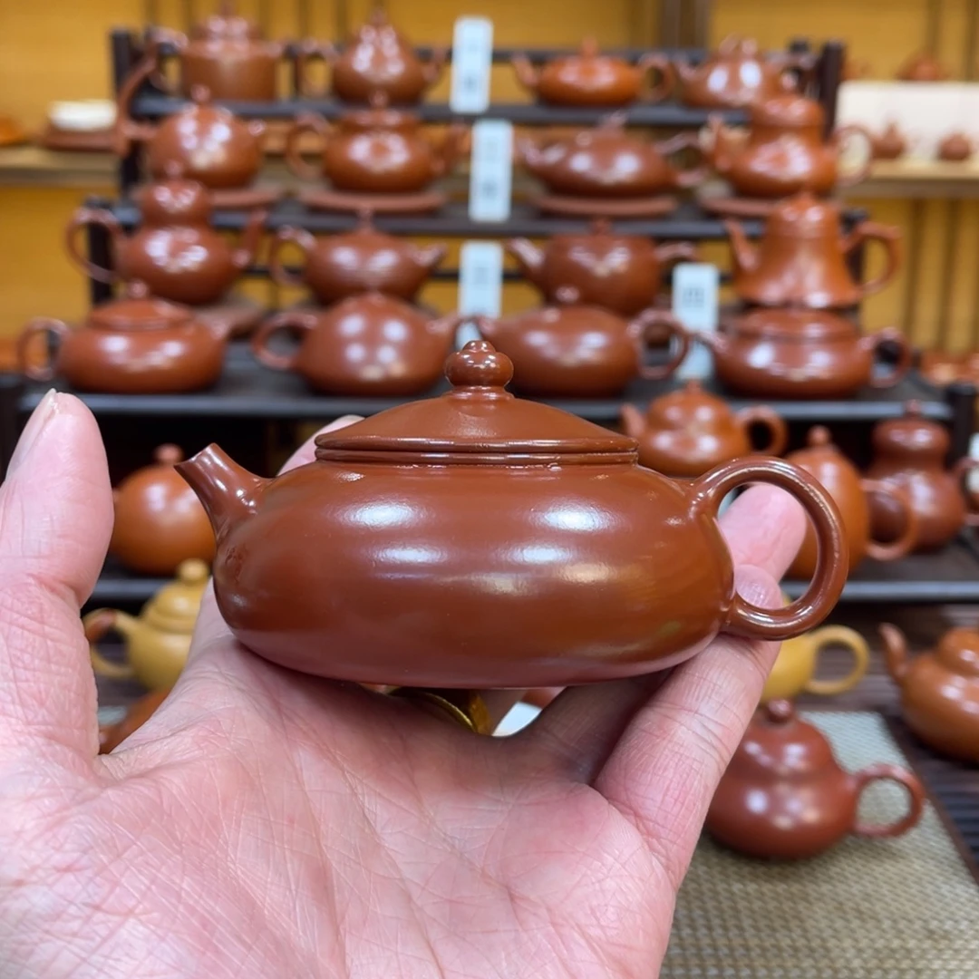 紫砂茶壶寒江110-130cc