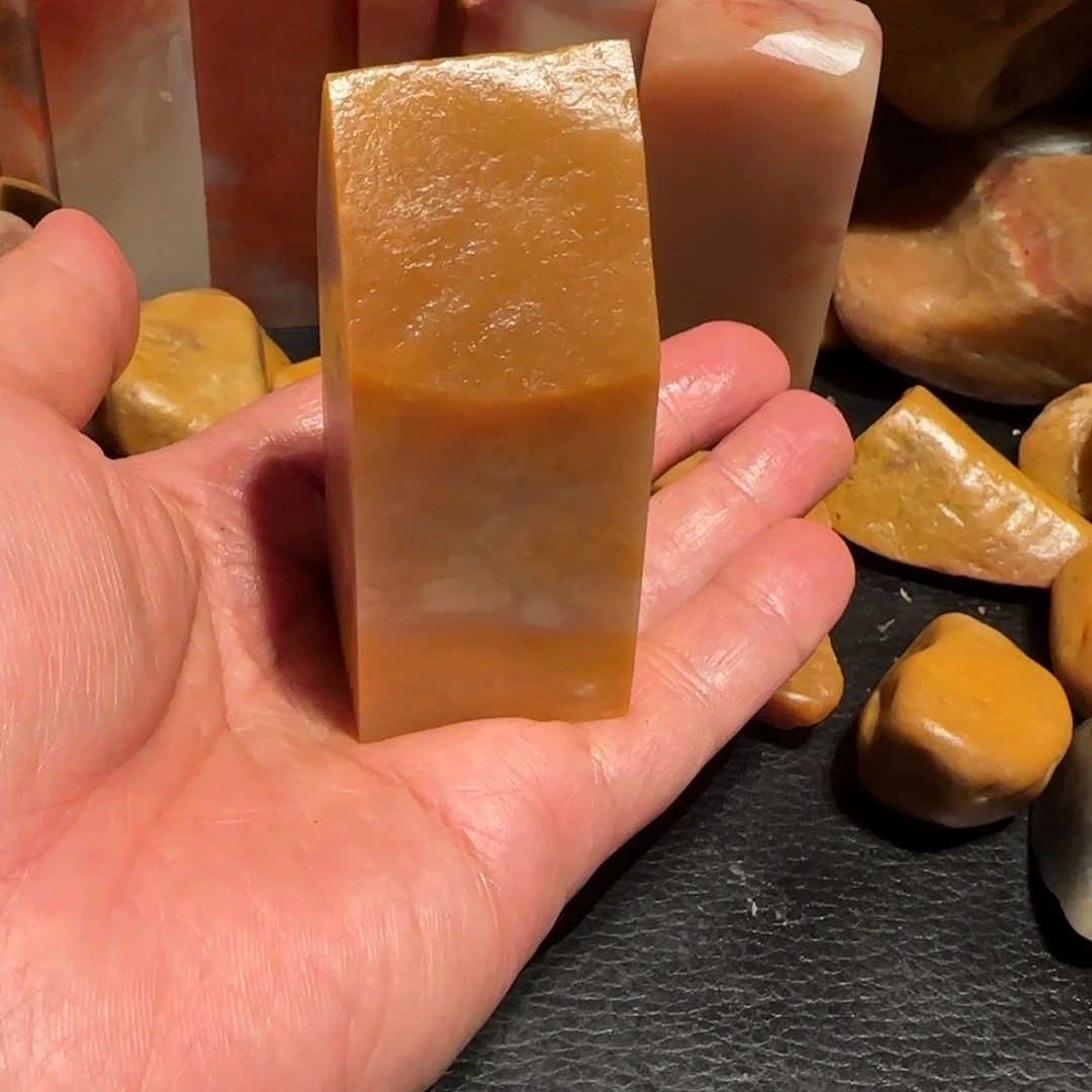 用***4老挝石田黄印章．．．．．