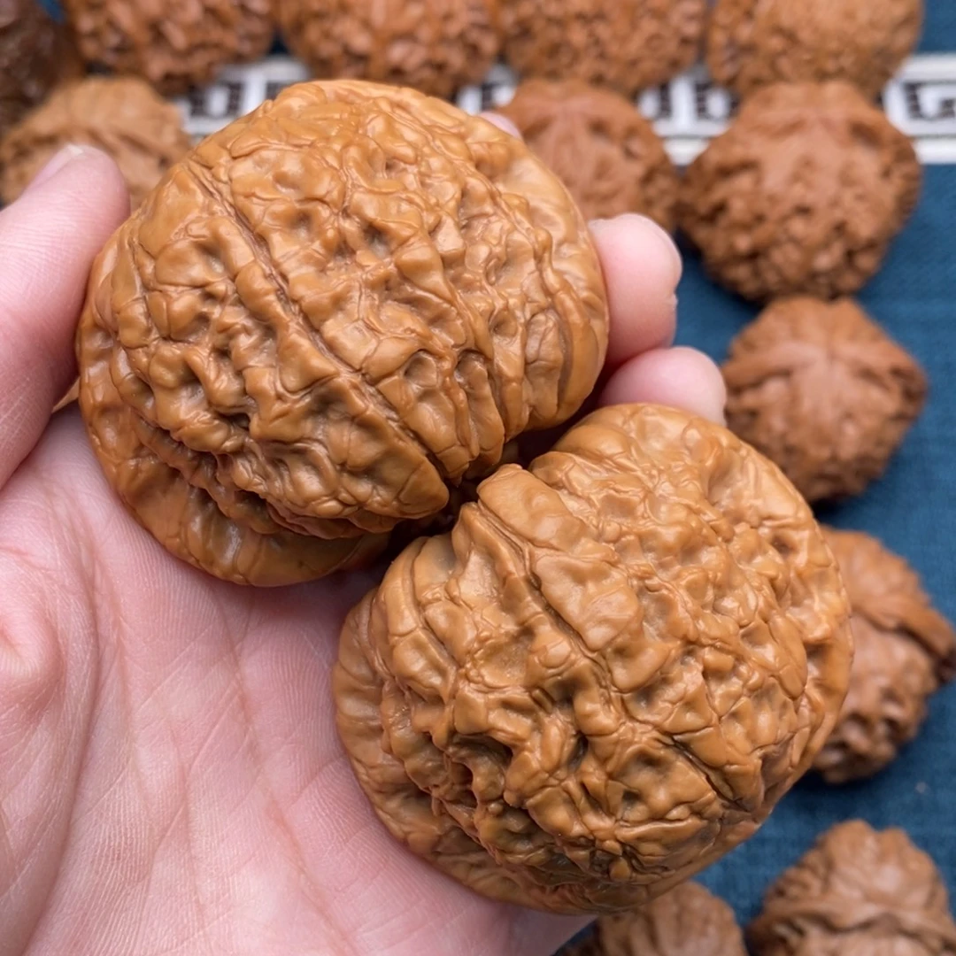 把件文玩核桃55全品毕业龙鼎