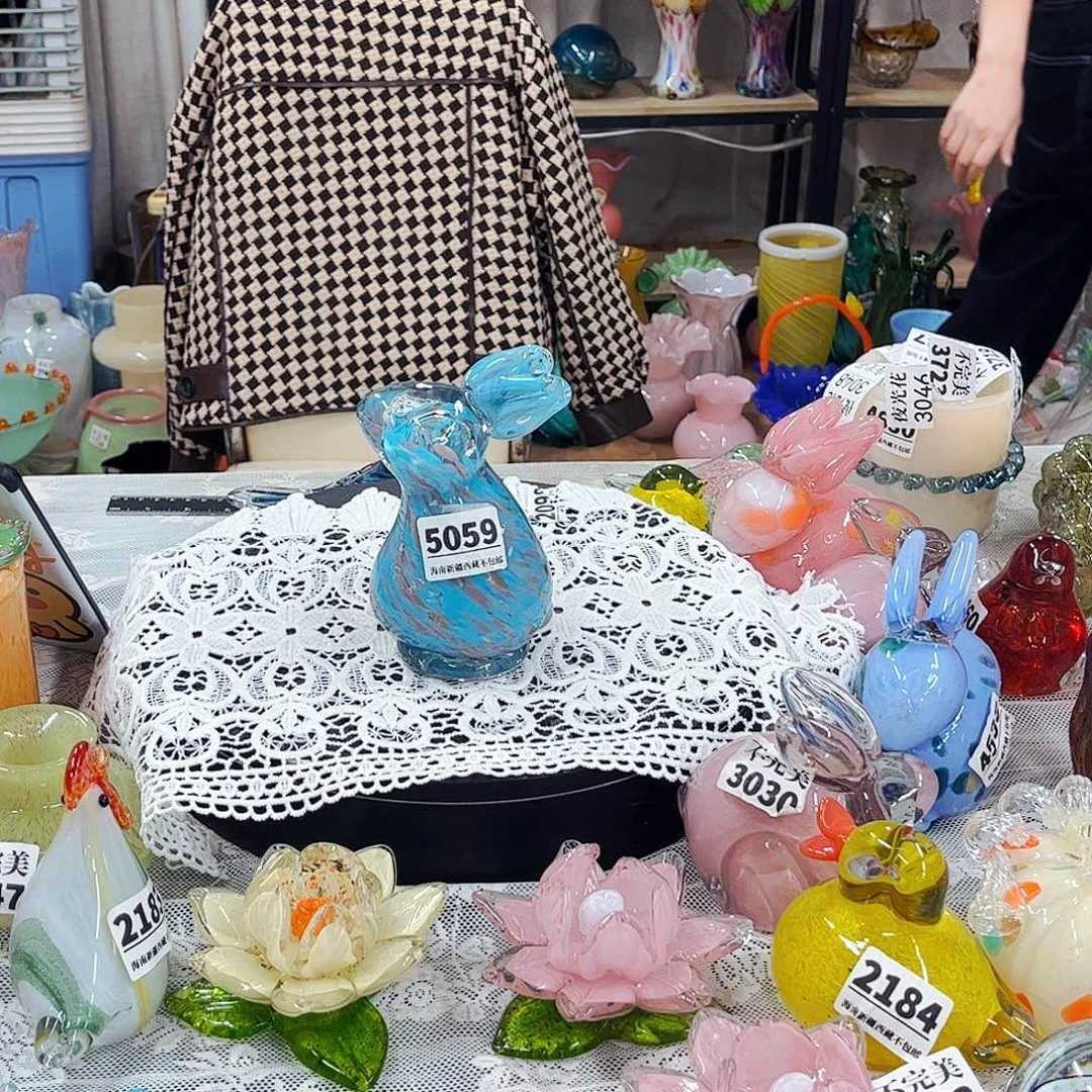 5059兔 家悦琉璃工艺品