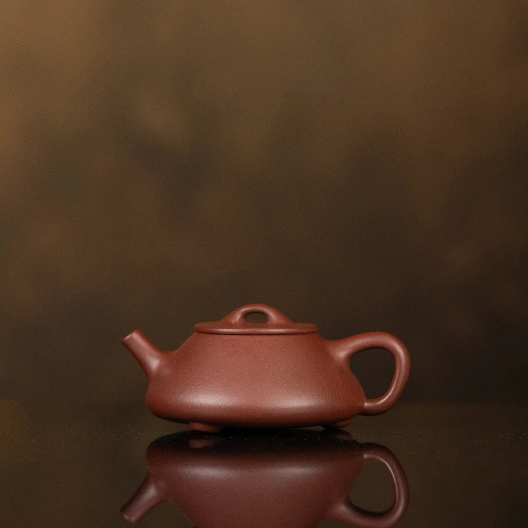 【利贞l任瓢】原矿紫泥 约160cc 手工制作紫砂壶 茶具QO