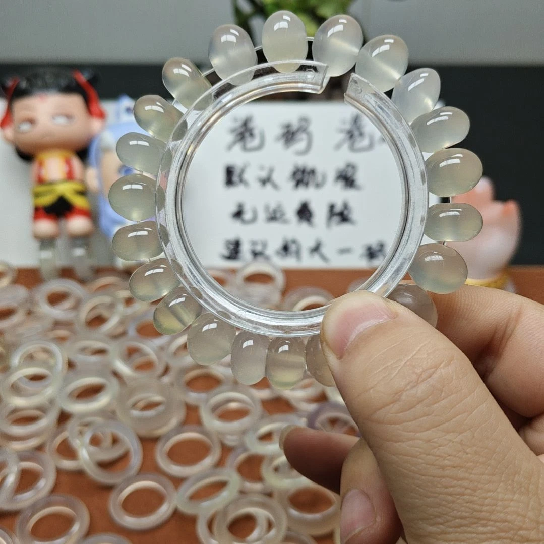 玛瑙/玉髓合金戒指