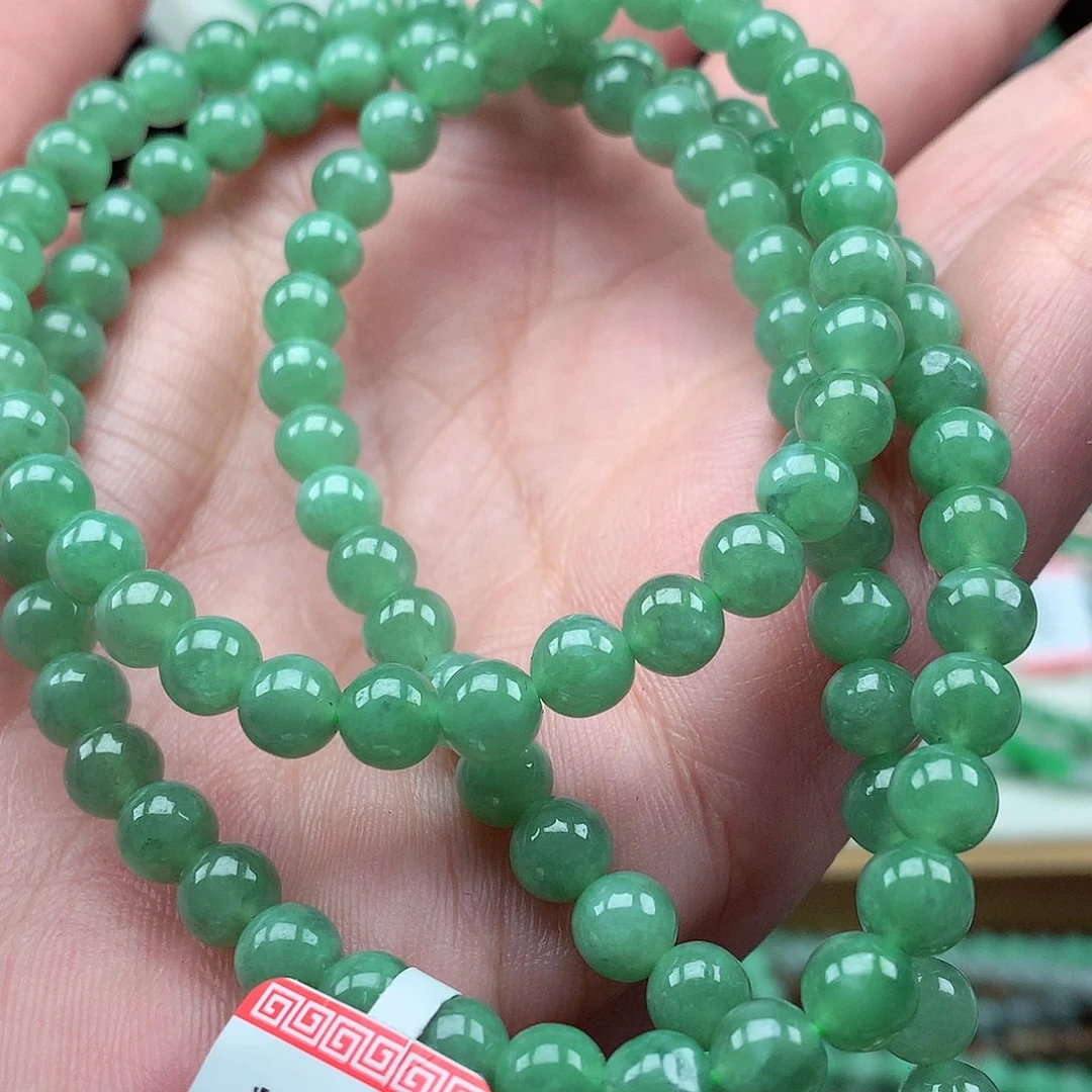 翡翠未镶嵌项链翡翠