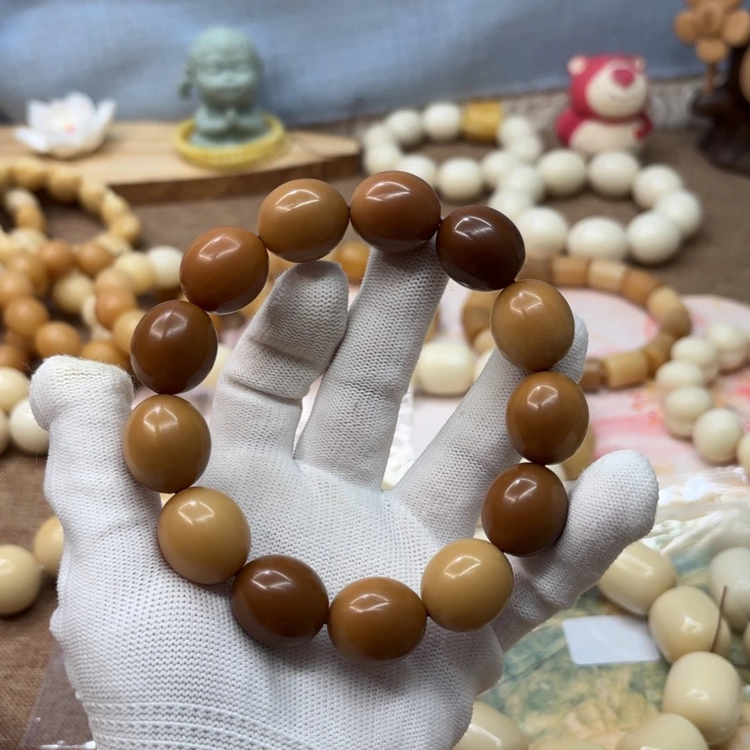 菩提根/象牙果吊坠20干磨瑕疵落地果鹅蛋903