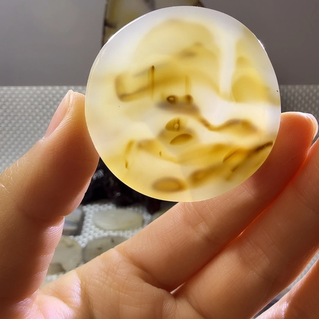 玛瑙/玉髓未镶嵌吊坠(不含链)45