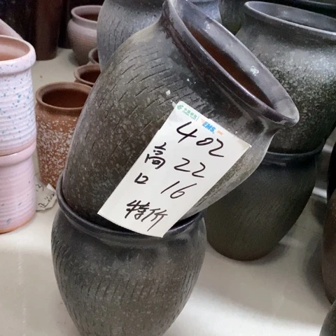 红陶粗陶花盆402