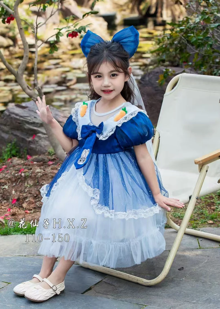 2025年新款兔子警官洛丽塔公主裙➕大头纱