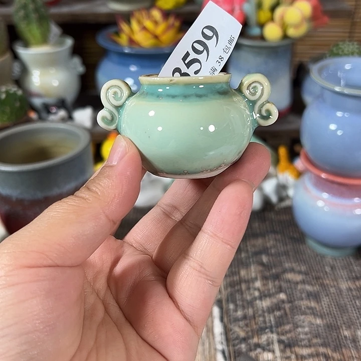 口2.5 手工花盆满30包邮