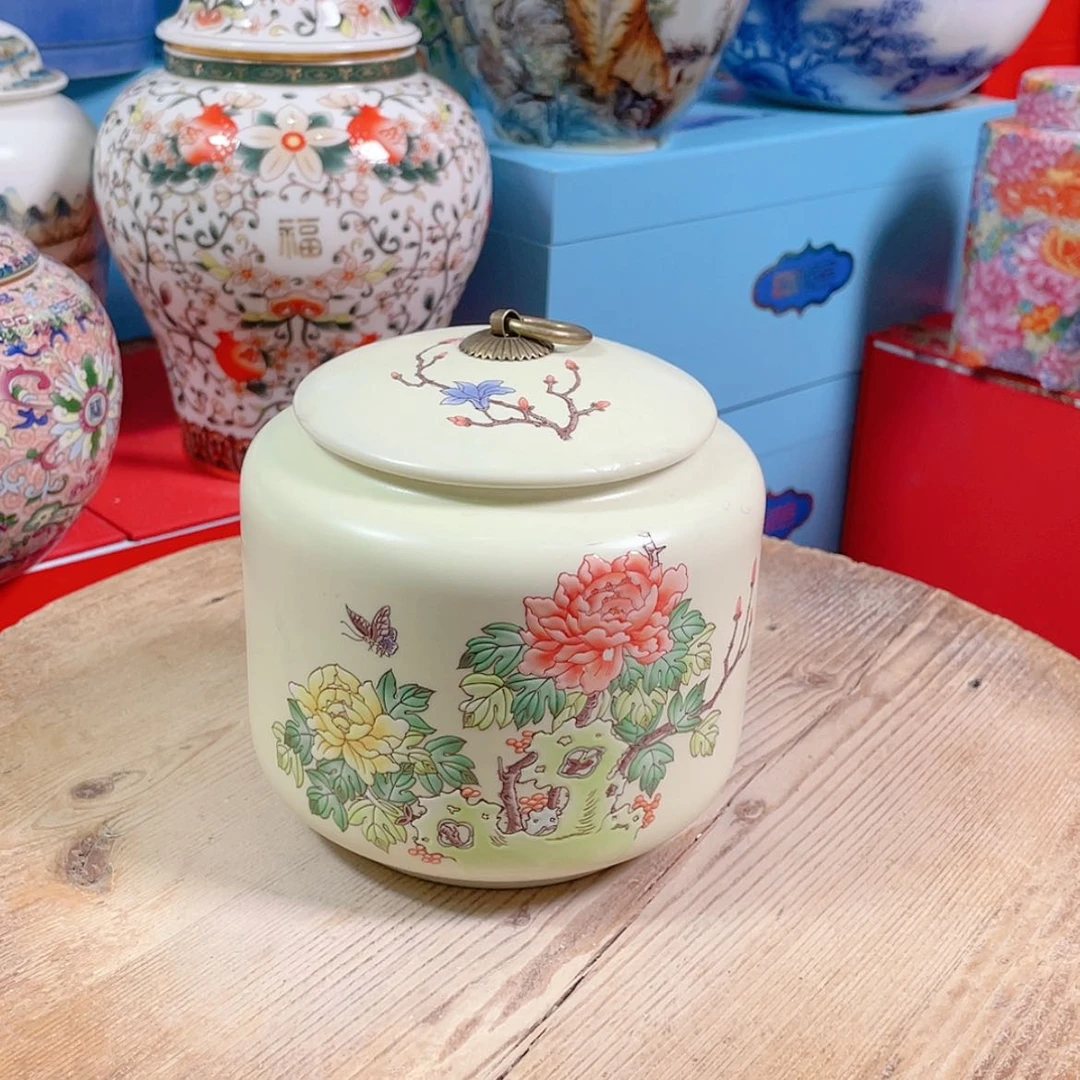 【闪购商品】罐陶瓷茶叶罐密封罐