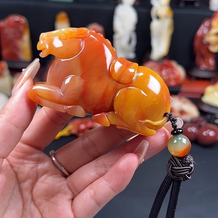 春***了寿山石高山水冻石