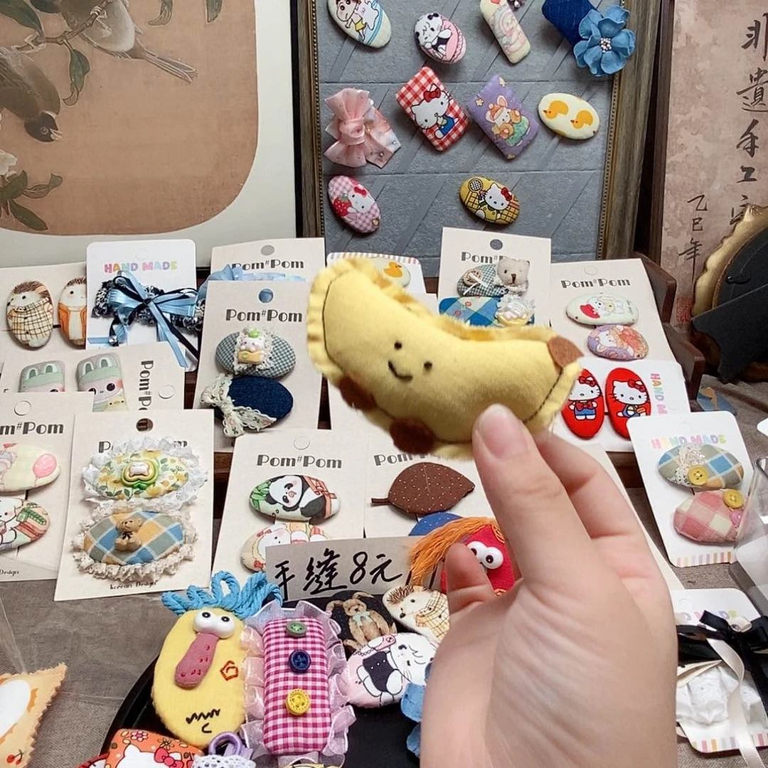 莱赛尔纤维儿童发卡