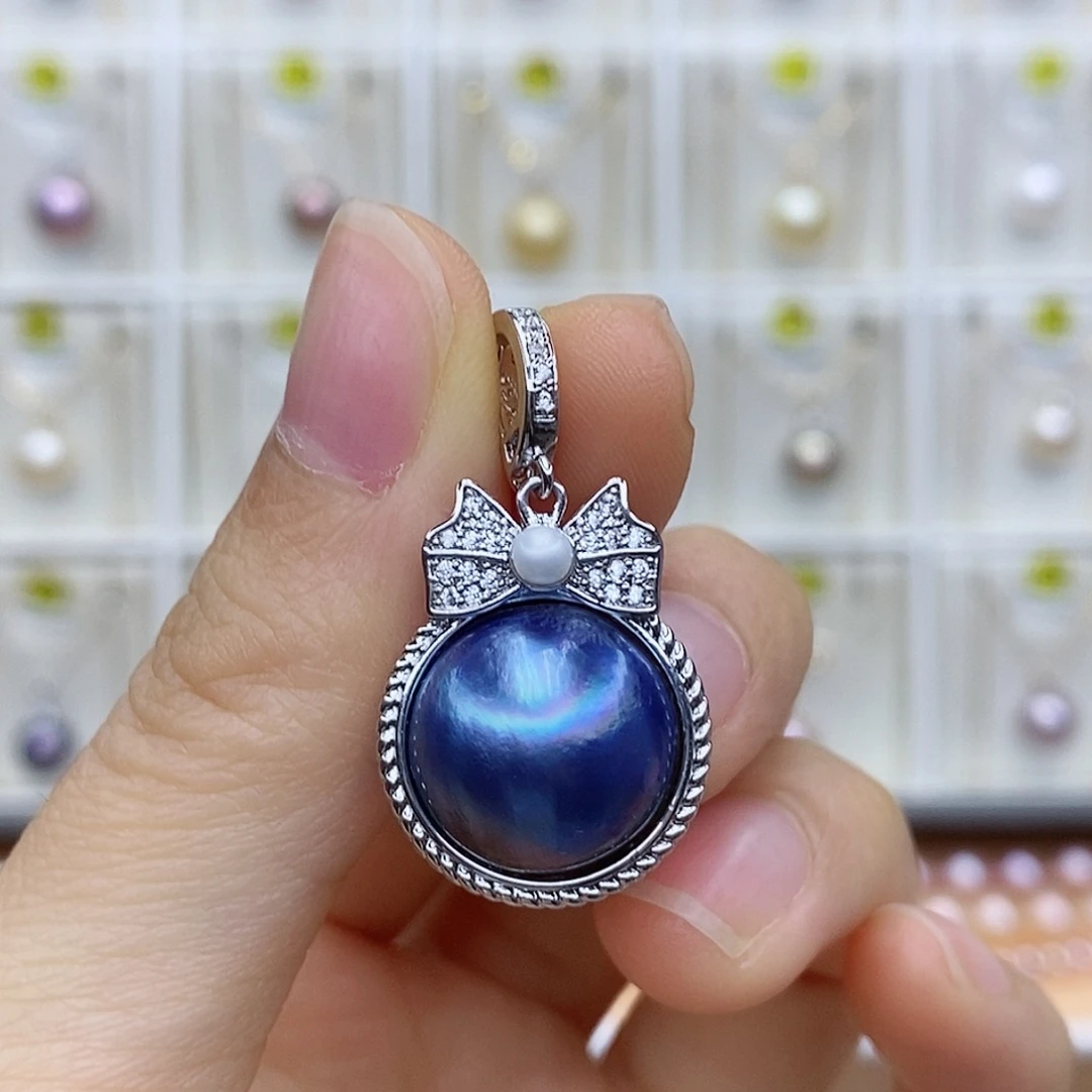 吊坠(赠链)合金淡水珍珠