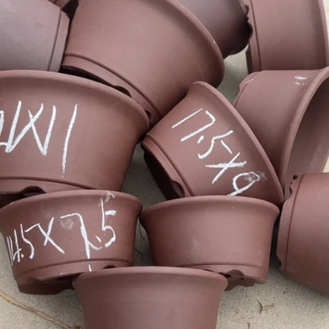 紫砂花盆100-12。