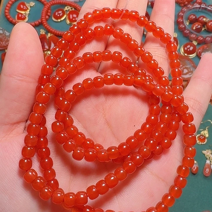 南红玛瑙未镶嵌5+多圈
