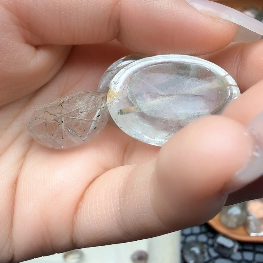 E***U未镶嵌珠宝半成品紫晶