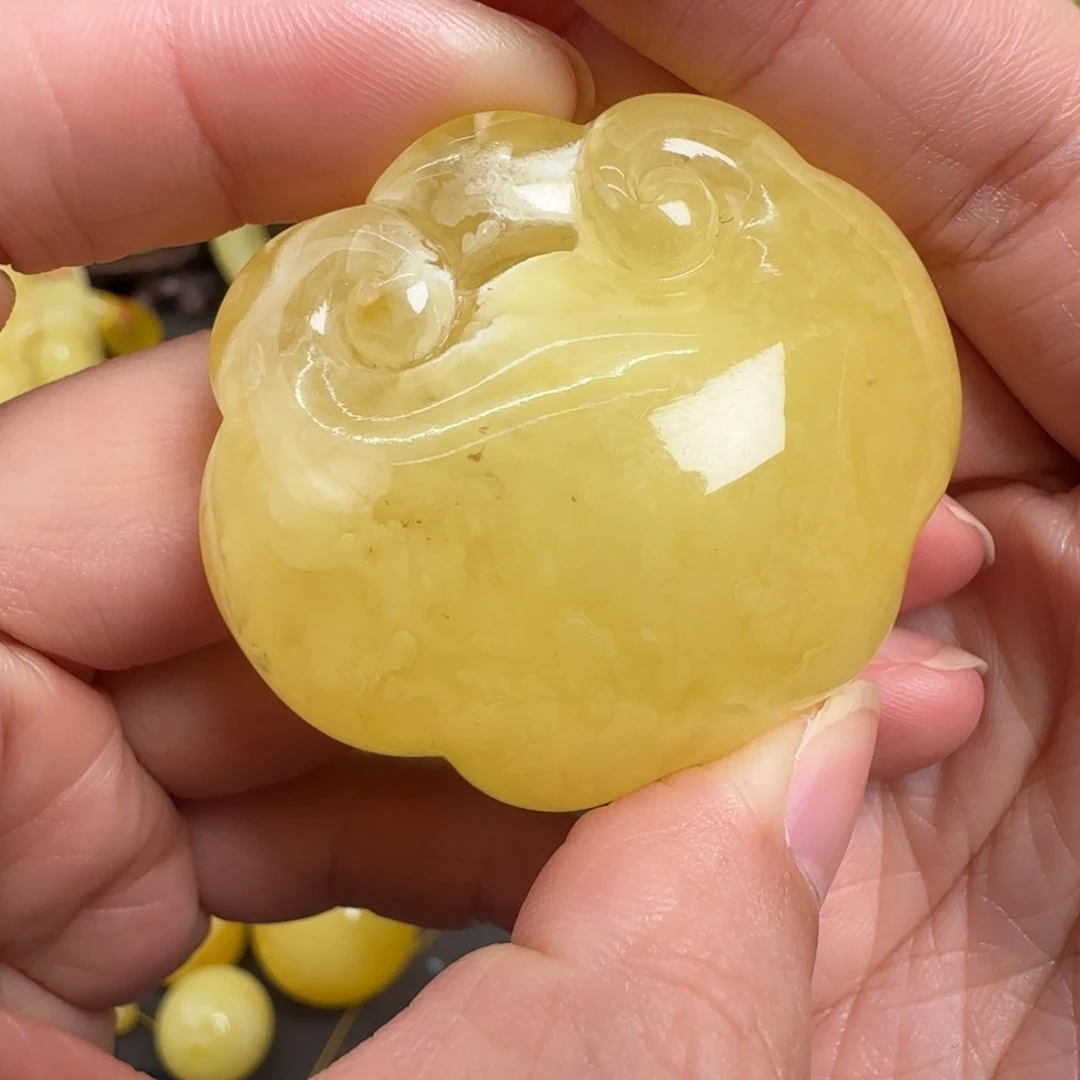 蜜蜡未镶嵌珠宝奇石微瑕