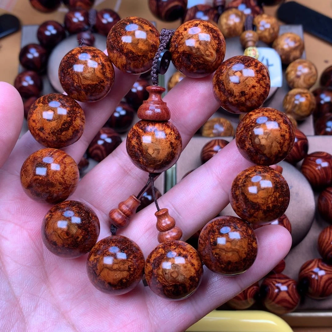 黄花梨/降香黄檀黄花梨手串2.0