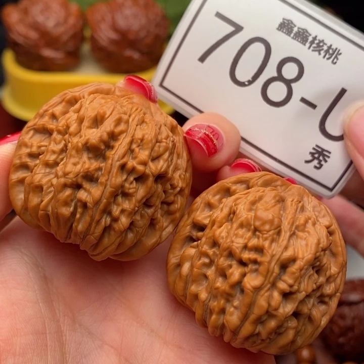 桃核把件汗高楼39，