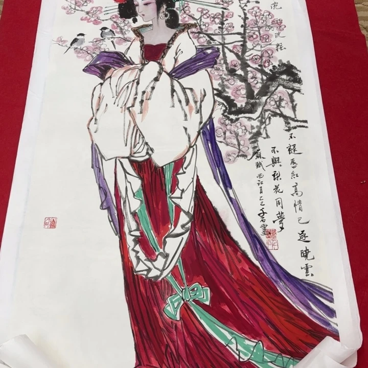 国画花鸟等图案和造型各