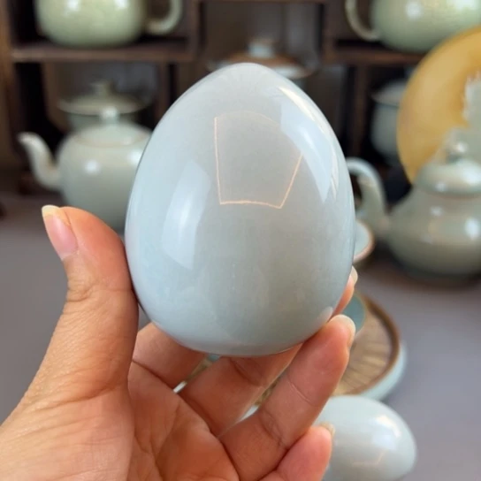 清***器天青龙蛋不带礼盒