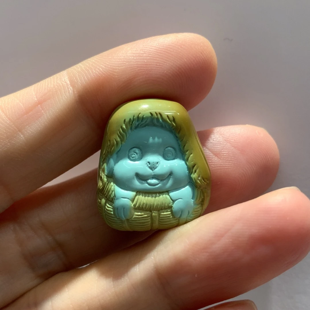 未镶嵌绿松石吊坠