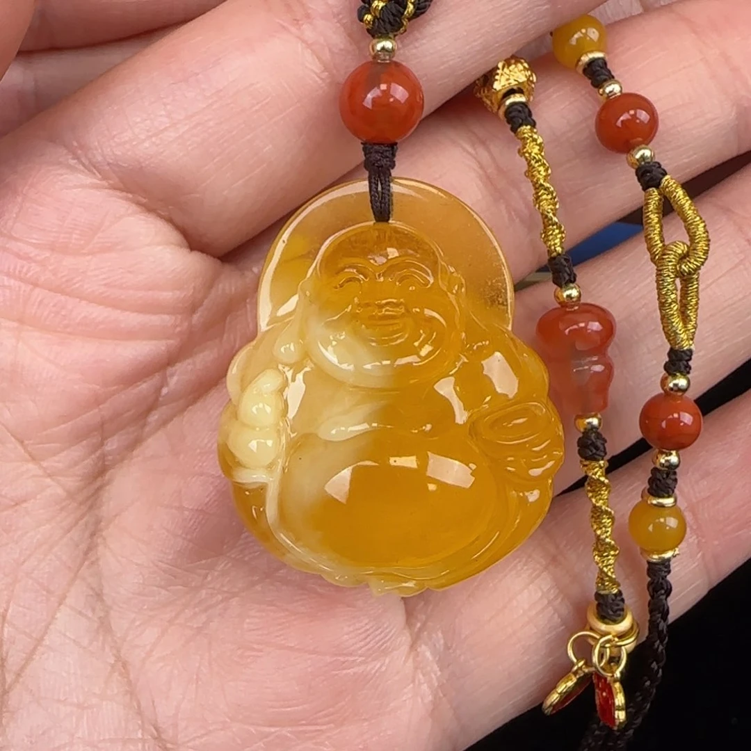 蜜蜡吊坠(赠链)未镶嵌