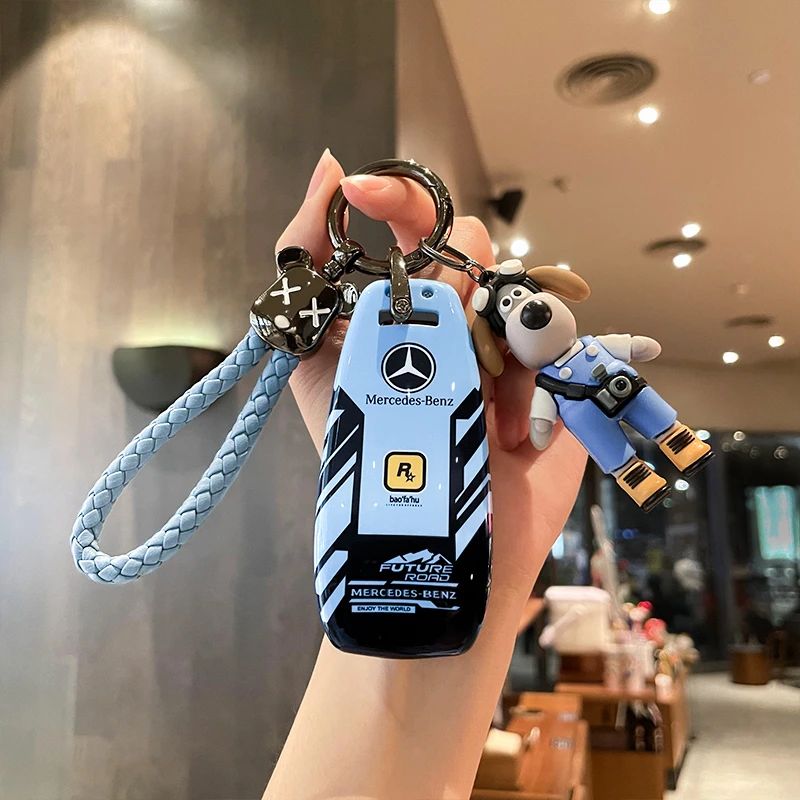 奔驰e300l钥匙套c260l车a200l壳glc300lglb220glagle350壳eqe扣男