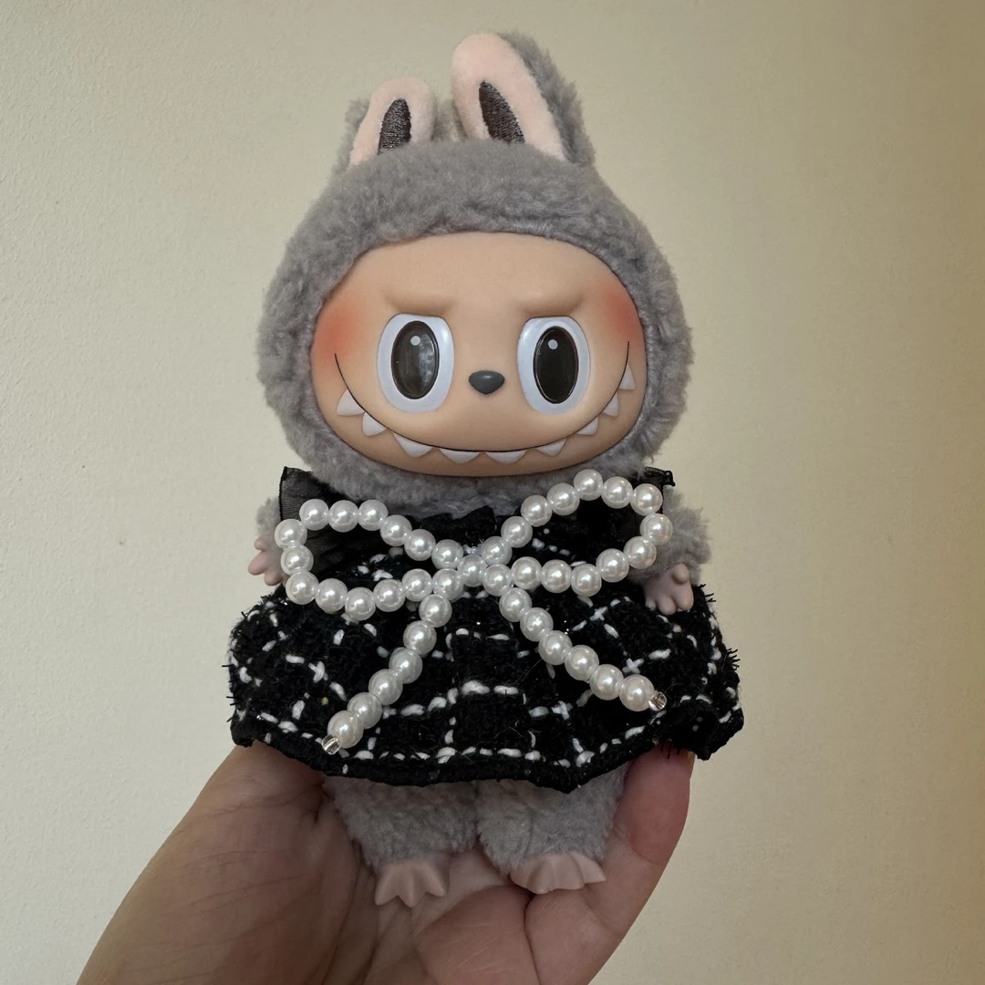 爆款狗狗小香风裙子玩偶配饰琳娜贝尔玩偶拉布布labubu娃衣