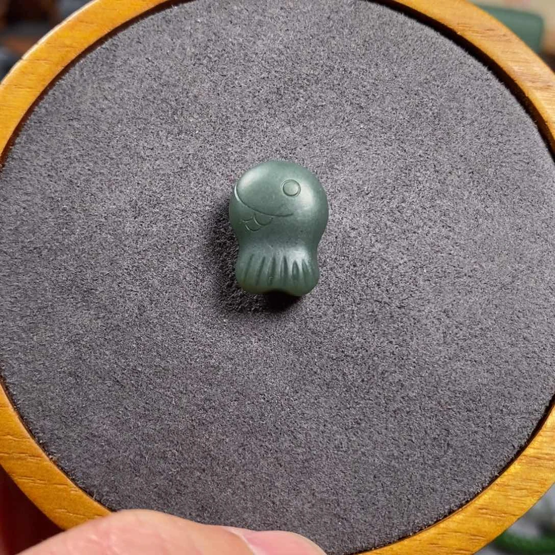 和田玉小鱼未镶嵌