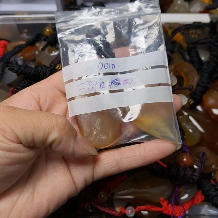 缘***我玛瑙/玉髓手链未镶嵌0010