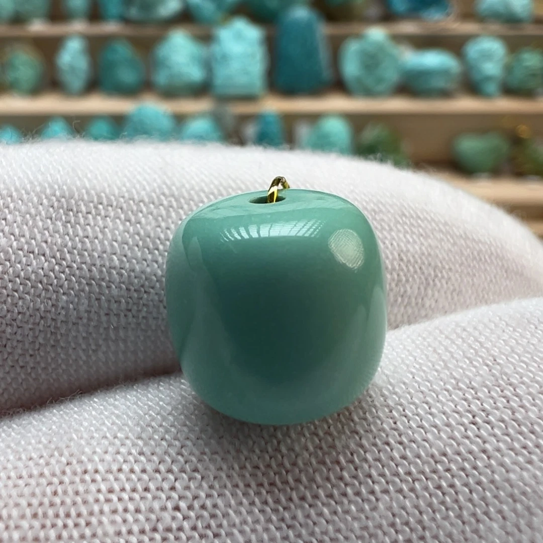 绿松石未镶嵌配饰10.9*10.4