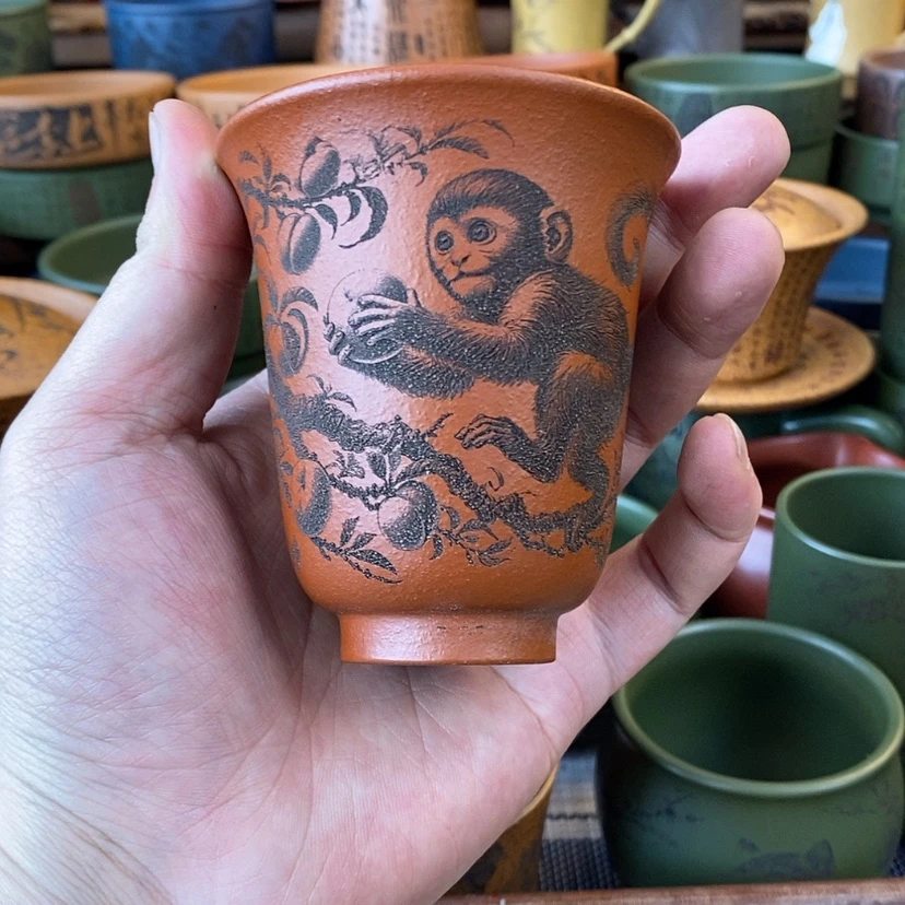 【闪购商品】紫砂杯子宜兴全手工紫砂杯