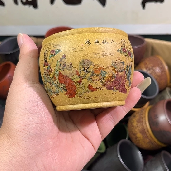 茶杯紫砂全手工紫砂主人杯